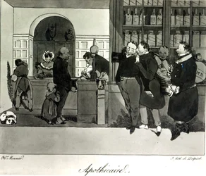 Farmacista, inciso da Delpech
